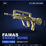 FAMAS | Snake Song | Закалённое в боях · Скин Counter-Strike 2