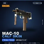 Сувенирный MAC-10 | Calf Skin | Поношенное · Скин Counter-Strike 2