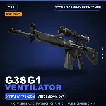StatTrak™ G3SG1 | Ventilator | После полевых испытаний · Скин Counter-Strike 2