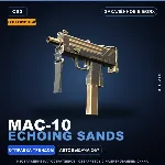 Сувенирный MAC-10 | Echoing Sands | Закалённое в боях · Скин Counter-Strike 2