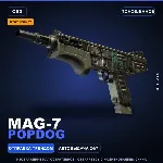 StatTrak™ MAG-7 | Popdog | Поношенное · Скин Counter-Strike 2