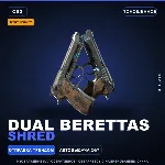 StatTrak™ Dual Berettas | Shred | Поношенное · Скин Counter-Strike 2