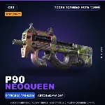 StatTrak™ P90 | Neoqueen | После полевых испытаний · Скин Counter-Strike 2