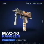MAC-10 | Rangeen | Немного поношенное · Скин Counter-Strike 2