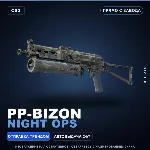 PP-Bizon | Night Ops | Прямо с завода · Скин Counter-Strike 2