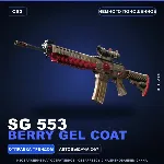 SG 553 | Berry Gel Coat | Немного поношенное · Скин Counter-Strike 2