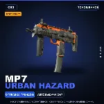 StatTrak™ MP7 | Urban Hazard | Поношенное · Скин Counter-Strike 2
