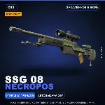StatTrak™ SSG 08 | Necropos | Закалённое в боях · Скин Counter-Strike 2