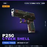 StatTrak™ P250 | Cyber Shell | После полевых испытаний · Скин Counter-Strike 2
