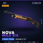 StatTrak™ Nova | Wild Six | Поношенное · Скин Counter-Strike 2