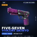 StatTrak™ Five-SeveN | Violent Daimyo | Закалённое в боях · Скин Counter-Strike 2