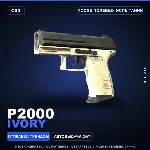 P2000 | Ivory | После полевых испытаний · Скин Counter-Strike 2