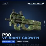 P90 | Verdant Growth | Немного поношенное · Скин Counter-Strike 2