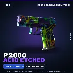 P2000 | Acid Etched | После полевых испытаний · Скин Counter-Strike 2