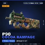 StatTrak™ P90 | Cocoa Rampage | После полевых испытаний · Скин Counter-Strike 2