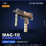 StatTrak™ MAC-10 | Rangeen | Закалённое в боях · Скин Counter-Strike 2