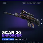 SCAR-20 | Enforcer | После полевых испытаний · Скин Counter-Strike 2