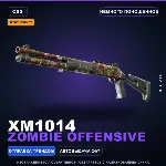 StatTrak™ XM1014 | Zombie Offensive | Немного поношенное · Скин Counter-Strike 2