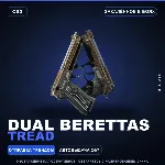 Dual Berettas | Tread | Закалённое в боях · Скин Counter-Strike 2