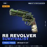 StatTrak™ R8 Revolver | Survivalist | Немного поношенное · Скин Counter-Strike 2