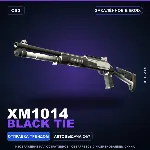 XM1014 | Black Tie | Закалённое в боях · Скин Counter-Strike 2