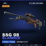 StatTrak™ SSG 08 | Slashed | Закалённое в боях · Скин Counter-Strike 2