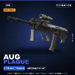 StatTrak™ AUG | Plague | Поношенное · Скин Counter-Strike 2