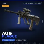 StatTrak™ AUG | Plague | После полевых испытаний · Скин Counter-Strike 2