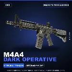 M4A4 | Dark Operative | Немного поношенное · Скин Counter-Strike 2