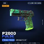 StatTrak™ P2000 | Pulse | Закалённое в боях · Скин Counter-Strike 2