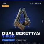 StatTrak™ Dual Berettas | Shred | Прямо с завода · Скин Counter-Strike 2