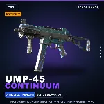 StatTrak™ UMP-45 | Continuum | Поношенное · Скин Counter-Strike 2