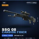 Сувенирный SSG 08 | Carbon Fiber | Прямо с завода · Скин Counter-Strike 2