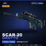 StatTrak™ SCAR-20 | Grotto | Прямо с завода · Скин Counter-Strike 2