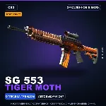 StatTrak™ SG 553 | Tiger Moth | Закалённое в боях · Скин Counter-Strike 2