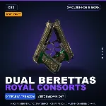 StatTrak™ Dual Berettas | Royal Consorts | Закалённое в боях · Скин Counter-Strike 2