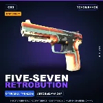 StatTrak™ Five-SeveN | Retrobution | Поношенное · Скин Counter-Strike 2