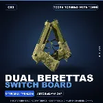 Dual Berettas | Switch Board | После полевых испытаний · Скин Counter-Strike 2