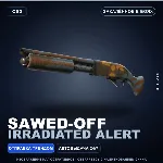 Sawed-Off | Irradiated Alert | Закалённое в боях · Скин Counter-Strike 2