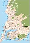 Векторная карта-схема улиц Владивостока (.cdr)