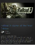 Fallout 3: Game of the Year Edition GOTY ( Steam Row )