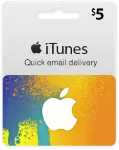 Itunes Gift Card $5 USA - без комиссии - irongamers.ru
