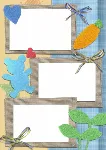 Детский фотоальбом Scrapbook - шаблоны для фотошопа.