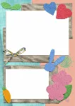 Детский фотоальбом Scrapbook - шаблоны для фотошопа.