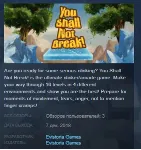 You Shall Not Break! STEAM KEY REGION FREE GLOBAL