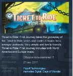 Ticket to Ride: First Journey STEAM KEY GLOBAL+РОССИЯ - irongamers.ru