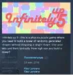 Infinitely up 5 STEAM KEY REGION FREE GLOBAL - irongamers.ru