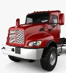 Kenworth T470 Chassis Truck 3-axle 2009