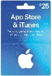 iTunes Gift Card $25 USA - без комиссии