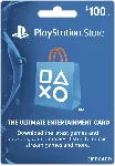 Playstation Network PSN $100 (USA) - без комиссии